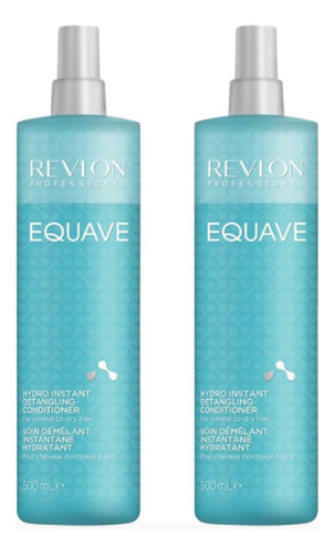 Revlon Equave 500ml Acondicionador P/ Cabello Seco (2 Pzas)