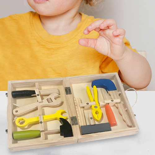Montessori Kids Toolbox Toy Para Niños Pequeños 3 4 5