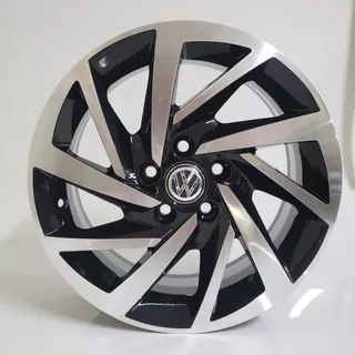 Roda Polo Aro 15 5x100 Virtus Fox Bora (jogo) + Bicos 