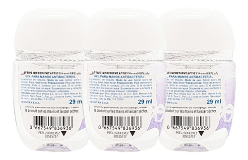 Gel Antibacterial Bath & Body Works Dazzling Diamond Kit 3pz