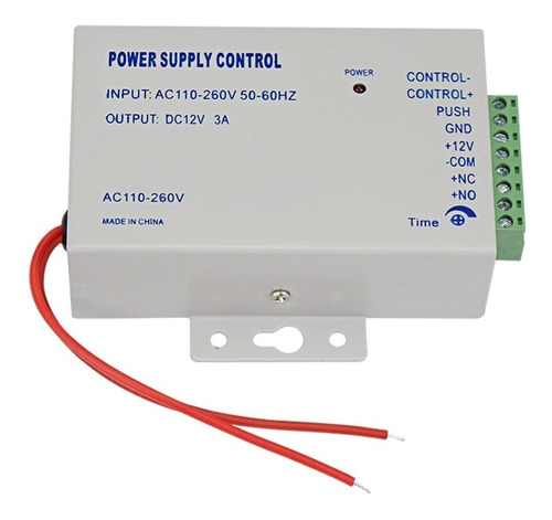 Fuente De 12v Con Retardo De Tiempo Para Control De Acceso