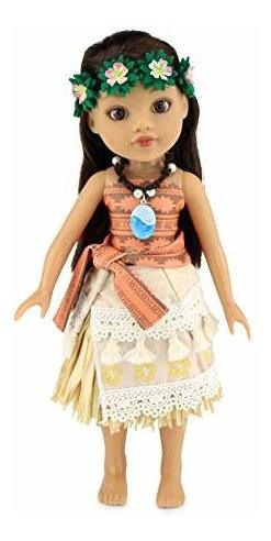 Emily Rose 14 Inch Doll Clothes | Princess Moana-inspired 6 