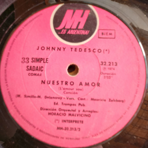 Simple Johnny Tedesco H Malvicino Orq Mh C5