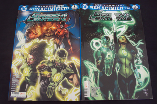 Pack Green Lantern Corps - Renacimiento (inc # 1 Y 2) Ecc