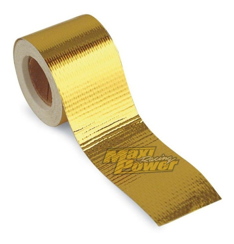Manta Refletiva 5cm X 10m - Gold Tape (dourado)