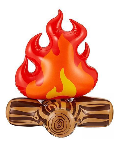 2 Outdoor Inflatable Campfire Set For Festive 2 Pcs