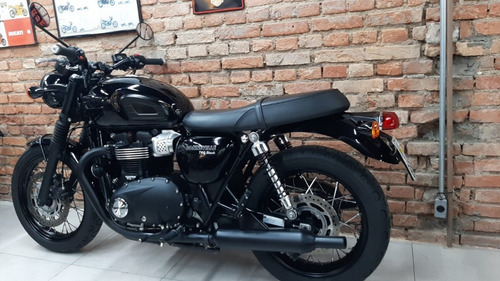 Imagem 5 de 6 de Triumph Bonneville T 100 Black 2018 2018