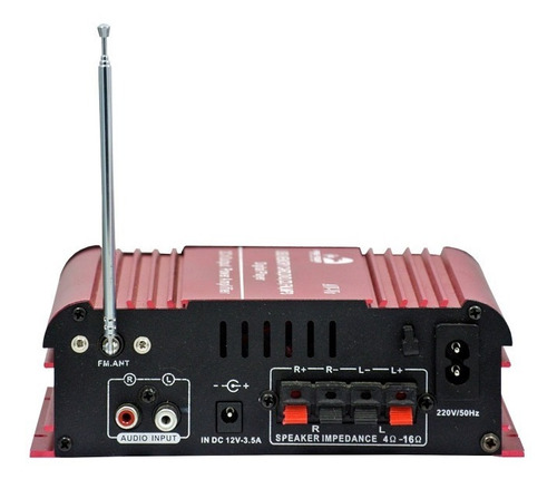 Amplificador Stereo 180w+180w, Karaokeo, Eco,usb,nuevo