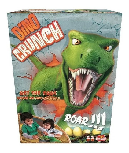 Dino Crunch Juego De Mesa Infantil Habilidad Dinosaurio Ed