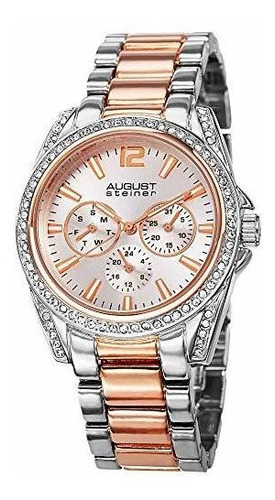 Reloj De Agosto Steiner De Mujeres De Múltiples Funciones Cr