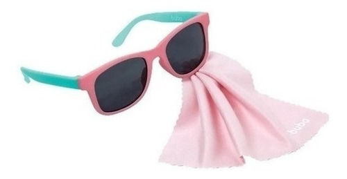 Óculos De Sol Buba ® + Estojo + Lenço Color 11748 Pink