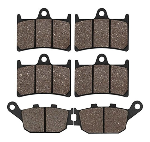 Cyleto Front & Rear Brake Pads For Yamaha