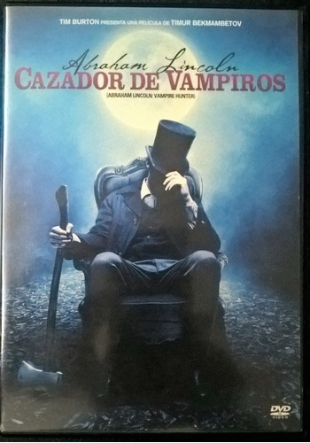 Dvd Original Abraham Lincoln Cazador De Vampiros - Impecable