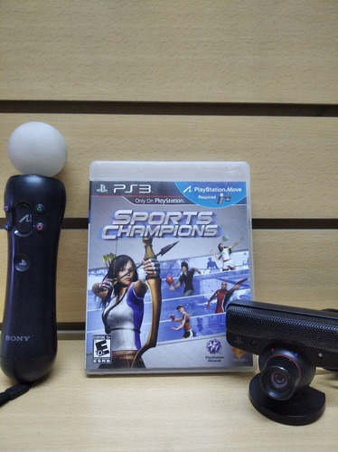 Kit Move Playstation 3 + Juego Sports Champions Original Ps3 (Reacondicionado)