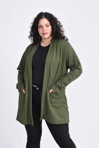 Saco Cardigan Lanilla Morley Brush Talles Grandes Especiales