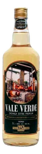 Cachaça Vale Verde Extra Premium 1L Envelhecida 3 anos Mineira