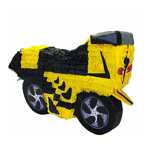 Piñata Moto Amarilla