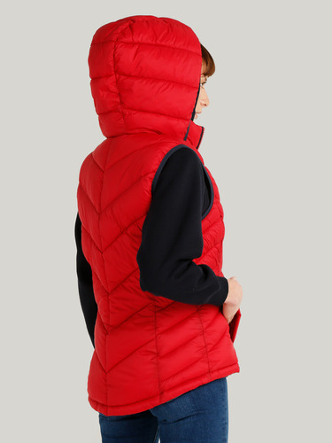Parka Vest Light Weight Solid Amarillo Tommy Hilfiger