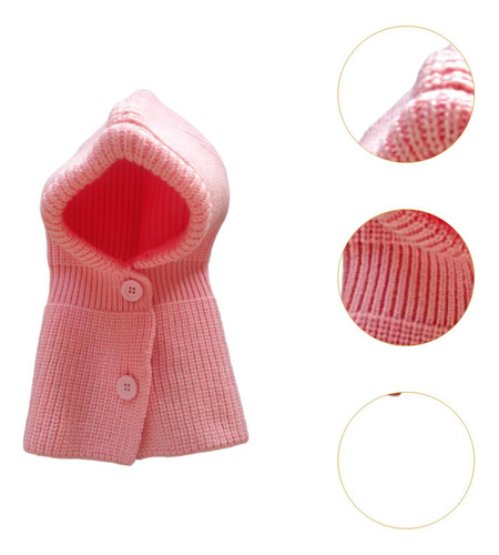 Gorro De Invierno Para Mascotas, Gorro Cálido, Disfraz Rosa
