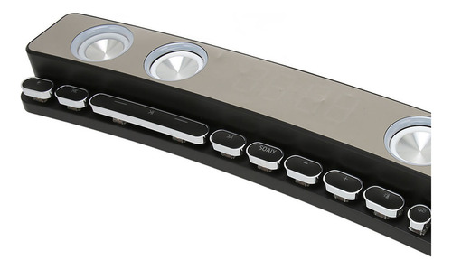 Altavoz Rgb Pc Bar Bluetooth Para Computadora, Subwoofer De