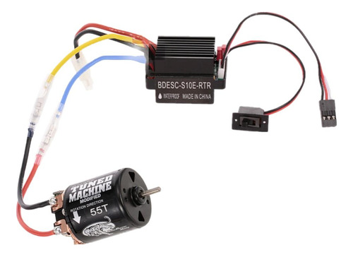 Rc Brushed 540 Motor \\u0026 60a Brushed Esc Controller