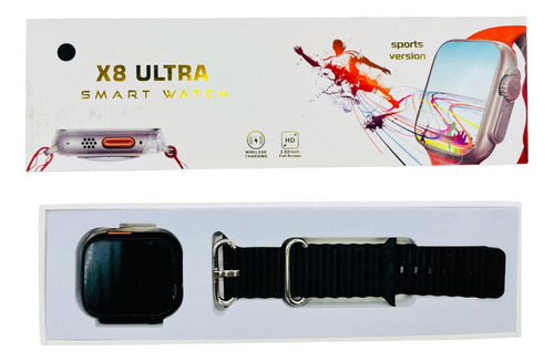 X8 Ultra Hd Smart Watch, Compatible Con Android Y iPhone