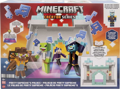 Mattel Minecraft Creator Series Palacio Party Defensores Set