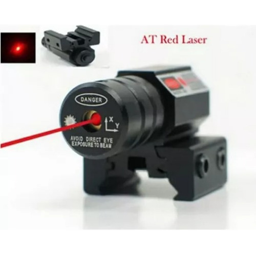 Mira Tactica Laser Red Dot Para Glock Riel 11 Y 22 Mm Envio