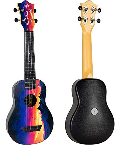 Flight Elise Ecklund Sunset Soprano Ukelele De 4 Cuerdas Tu