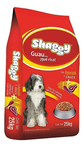 Shaggy De 25 Kg. (alimento Para Perro