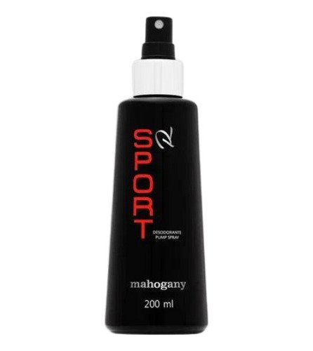 Desodorante Sport R Mahogany 200 Ml + Flaconete Presente