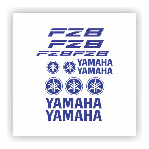 Calcomanías Sticker Yamaha Fz8