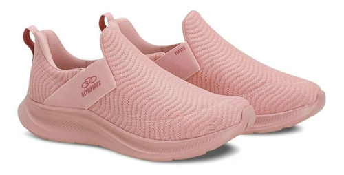 Imagem 2 de 5 de Tênis Feminino Olympikus Flutua Corrida Conforto 952 Rosa