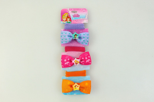 Accesorio Para Cabello Lazos Princesas Disney 3 Piezas