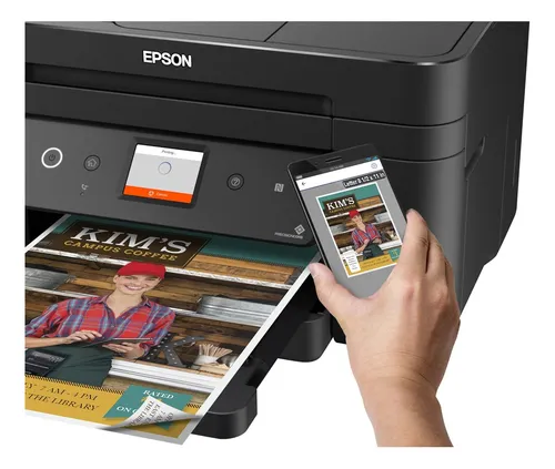 Impresora Multifuncional Epson Wf-2860: Wifi, Escáner, Fax