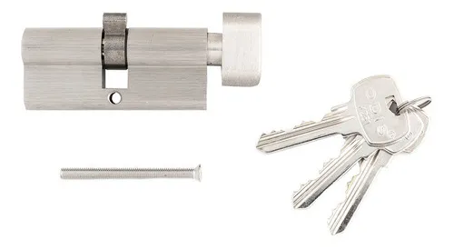 Cilindro Odis Llave-mariposa 70mm (35-35) Color Gris