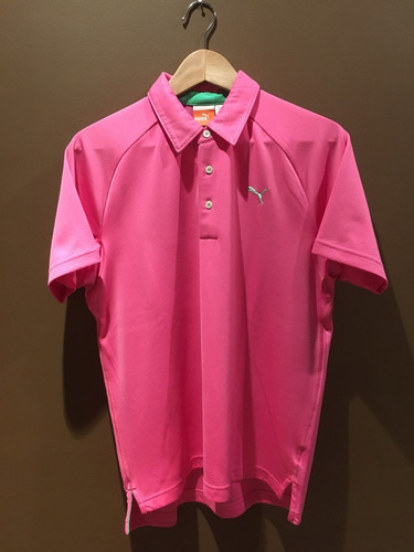 Camiseta Puma Golf Rosa Chicle