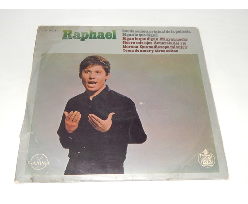 Raphael Lp Vinyl Digan Lo Que D Juan Gabriel Mocedades Dist0