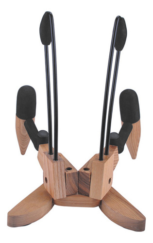 Soporte Plegable Para Instrumentos Musicales De Madera Dura