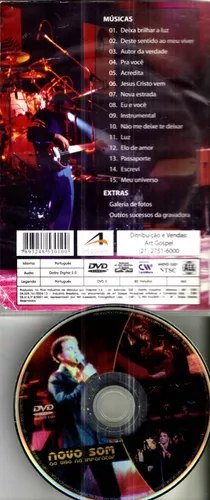 DVD Na Estrada  Álbum de Novo Som 