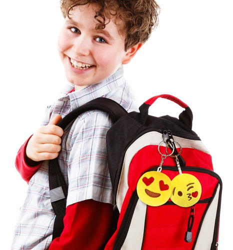 Llavero Party Favors Dreampark Con Emoticonos, Paquete De 10