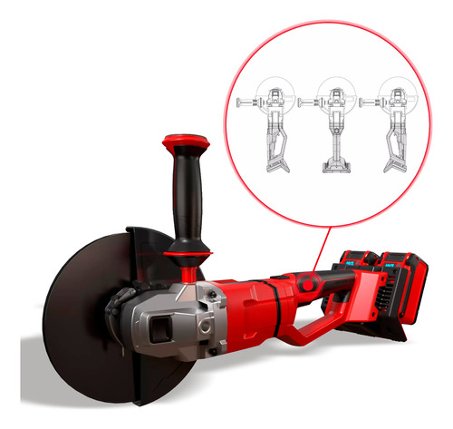 Amoladora Angular Inalamb Brushless Einhell 36v Solo 230mm *