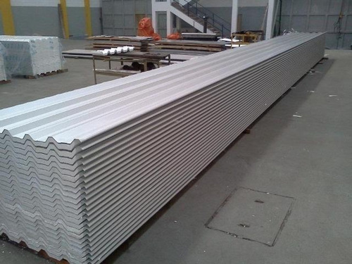Telha Sanduiche De Zinco Galvanizada Limeira Branco