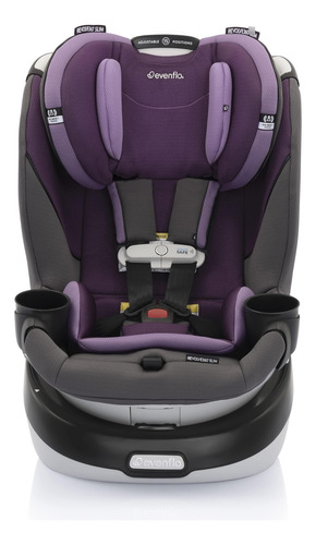 Silla De Auto 2 En 1 Giratoria Con Sensorsafe Color Púrpura