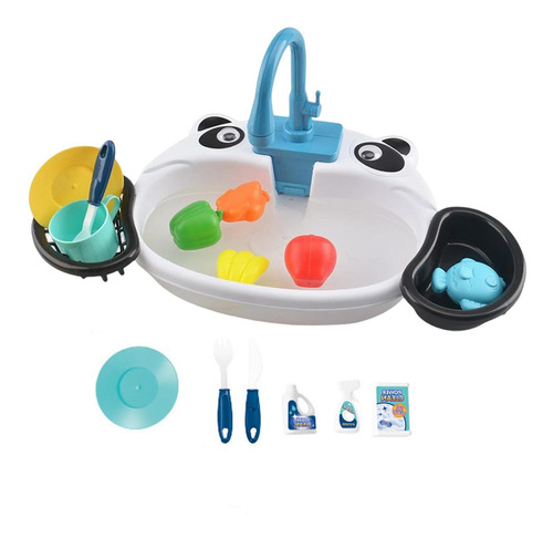 Fregadero De Cocina Juguetes Con Agua Corriente Fregadero
