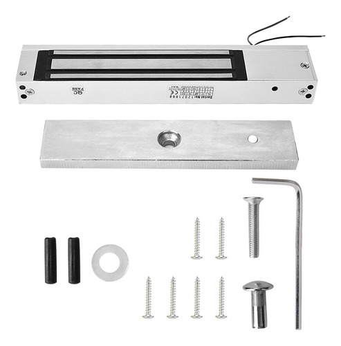 Cerradura De Puerta Electromagnética Dc 12v 280kg Fuerza De