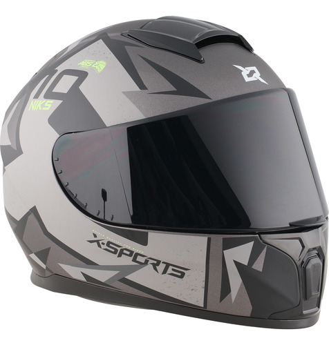 Imagen 4 de 7 de Casco X-sports M66 Ioniks
