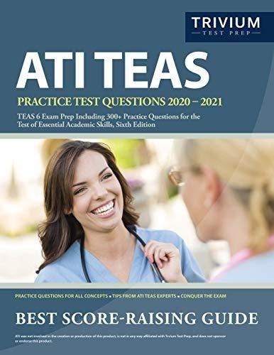 Book : Ati Teas Practice Test Questions 2020-2021 Teas 6...