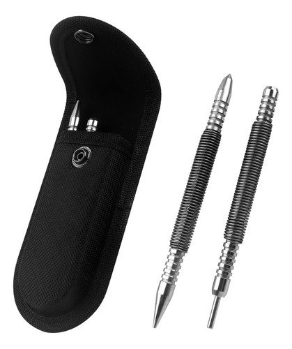 Juego De Uñas De Resorte, Fijador De Uñas De Doble Cabeza, 2
