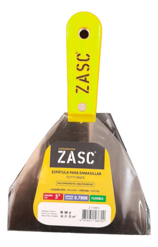 Espatula Mango Plastico De 4 Pulgada Marca Zacs